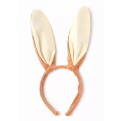 Image of Struts Brown Bunny Rabbit Ears on Headband, One Size
