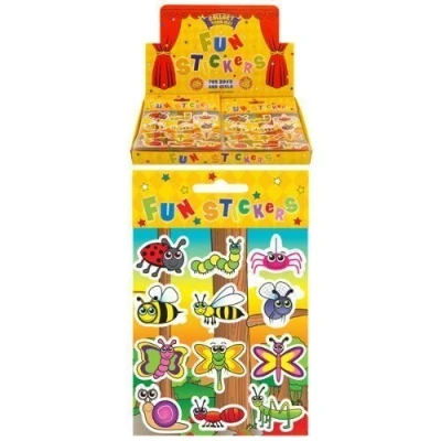Image of Henbrandt Insect Stickers (12 Strips of 12)