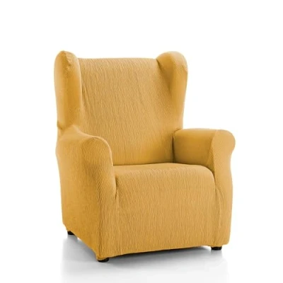 Image of Martina Home Emilia Case Armchair orejero, Fabric, Gold, 33 x 8 42 cm