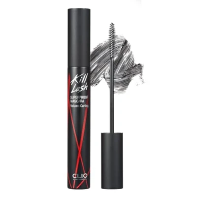 Image of Clio Kill Lash Superproof Mascara 02 Volume Curling for Dense Application Long Lasting, Waterproof, Smudgeproof,Black