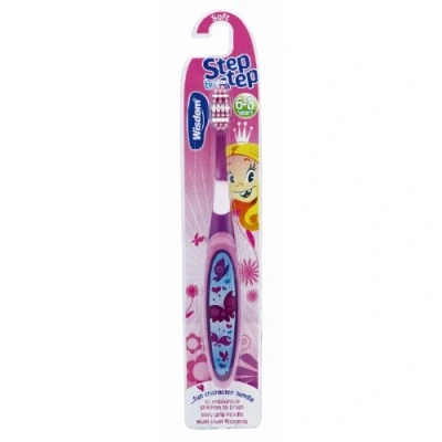 Image of Wisdom Childrens Step by Toothbrush: 6 8 yrs old 38935