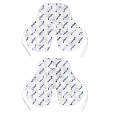 Image of 2 Neck Electrodes Perfect fit for Pain TENS &amp; EMS axion
