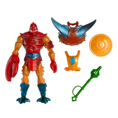 Image of Masters of the Universe Masterverse Action Figure New Eternia Deluxe Clawful 7 Inch Scale, 30 Articulations, Battle Accessories, HLB58