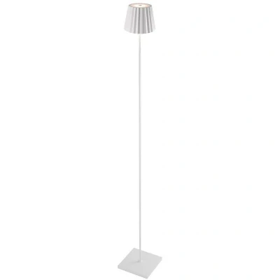 Image of K2 Floor Lamp, 2.2W LED, 3000K, 188lm, IP54, USB Charging Cable Included, White