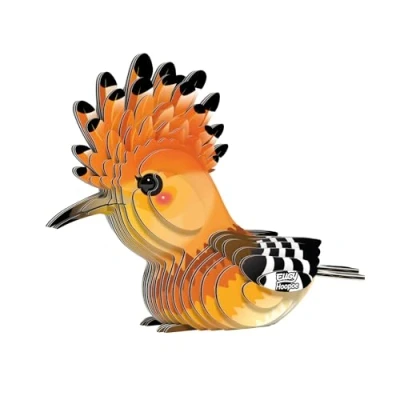 Image of EUGY 105 Upupa. Eco Friendly 3D Paper Puzzle