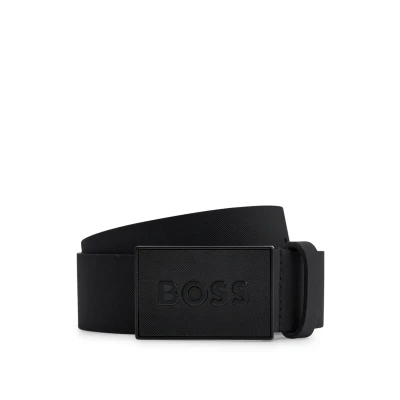 Image of BOSS Belt, Men&#039;s, Size: 32, Black