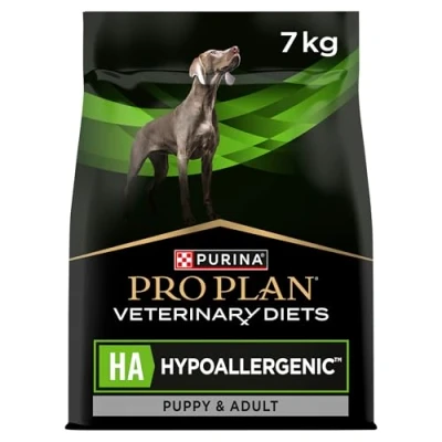 Image of PURINA PRO PLAN VETERINARY DIETS Puppy &amp; Adult HA Hypoallergenic Dry Dog Food 7kg bag