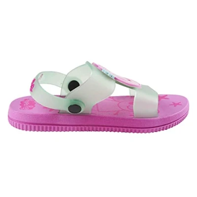 Image of CERDÁ LIFE&#039;S LITTLE MOMENTS Peppa Pig Sandals, Blue and Pink, 9.5 UK Child