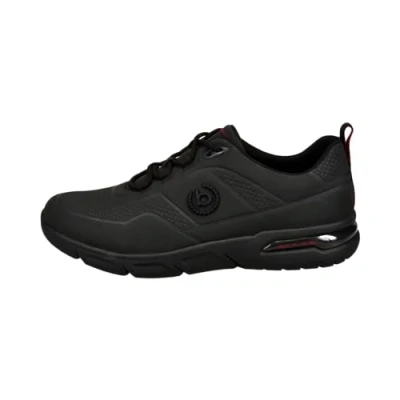 Image of bugatti Men&#039;s Nubola II Sneakers, Black, 6.5 UK