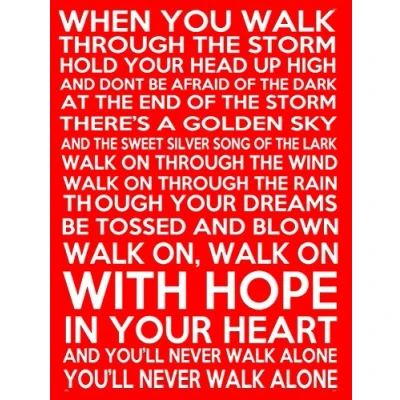 Image of SHAWPRINT YNWA Metal sign vintage Shabby chic style decorative tin wall plaque (150MM X 200MM (6&quot; 8&quot;))