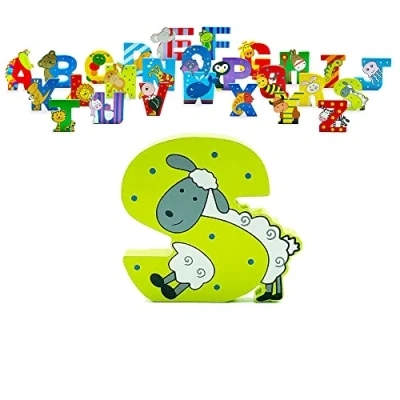 Image of Orange Tree Toys Wooden Alphabet Letters S
