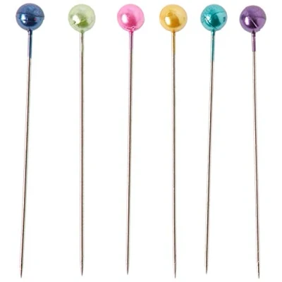 Image of Dritz Pearlized Pins, Assorted