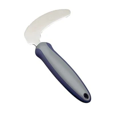 Image of HOMECRAFT Newstead Cutlery, Angled Knife (Eligible for VAT relief in the UK) Adaptive Dining Aid, Utensil Elderly, Disabled, Parkinson&#039;s Disease, and Arthritis, Eat Easier, Non Slip Grip