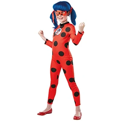 Image of Rubie&#039;s I 300778M Déguisement Miraculous Ladybug Tikki, Lady Bug Costume Kids, 5 6ans 110 116cm