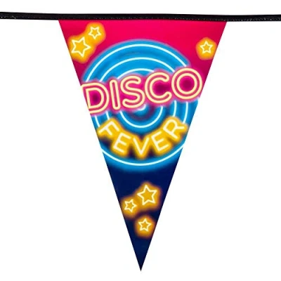Image of Boland 00750 BOL00750 Disco Fever Bunting, 6 m, Multicoloured