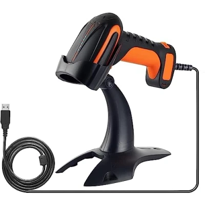 Image of Tera 1D Barcode Scanner USB Wired Handheld Data Matrix PDF417 Bar Code CMOS Image Reader Plug and Play, 8100Y