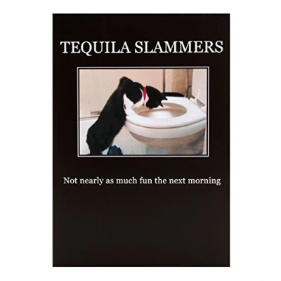 Image of Hallmark Funny Card &#039;Tequila Slammers&#039; Medium