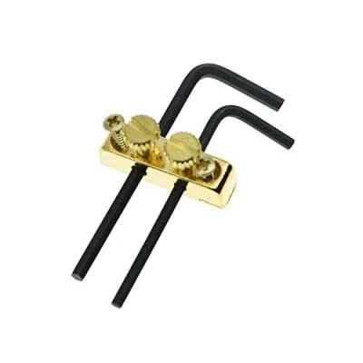 Image of KAISH Guitar Bass Allen Key Headstock Wrench Holder for Floyd Rose Tremolo Gold