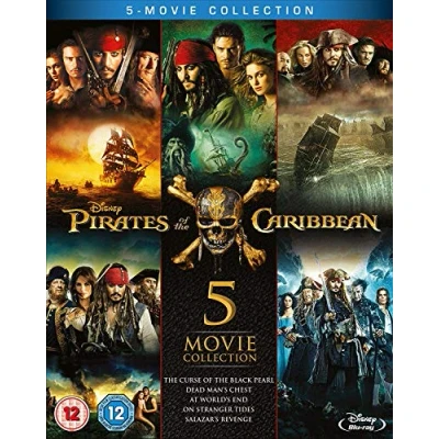 Image of Pirates of the Caribbean 1 5 (Blu ray) [2017] [Region Free]