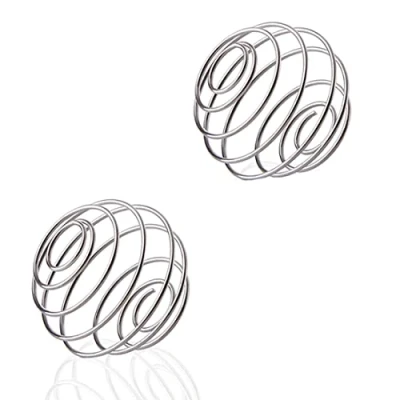 Image of 2 Pcs Supplements Shaker Ball Whisk Cup Bottle Mixer Protein Mixing (Diameter 2.2 inch)