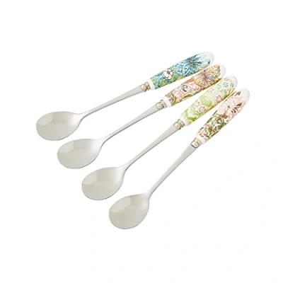 Image of Morris &amp; Co Set of 4 Tea Spoons