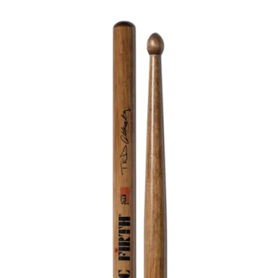 Image of Vic FIrth Symphonic Collection Snare Drumsticks Ted Atkatz Persimmon Wood Tip