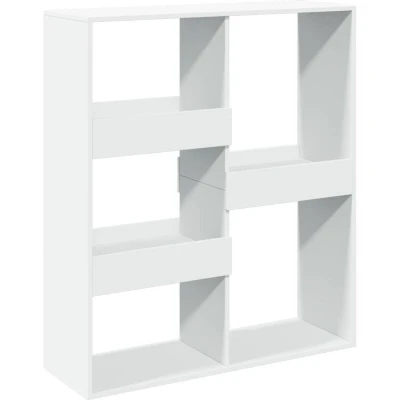 Image of vidaXL Room Divider White 100x33x115 cm Engineered Wood