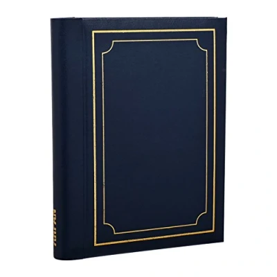 Image of Arpan Photo Albums Self Adhesive Picture Book Padded Spiral Bound 36 Sheets Blue