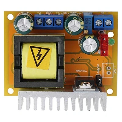Image of FTVOGUE High Voltage DC Boost Converter 8 32V 12V to ±45V 390V ZVS Capacitor Charging Non isolation Power Supply Module