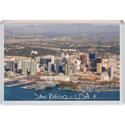 Image of San Diego USA Jumbo Fridge Magnet