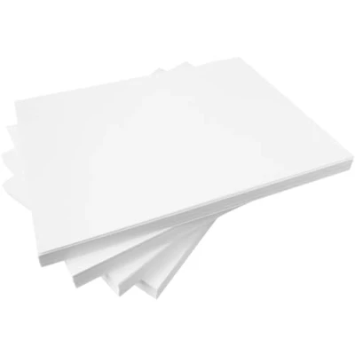 Image of White Paper, A4 Size, 160gsm, Pack of 50 Sheets