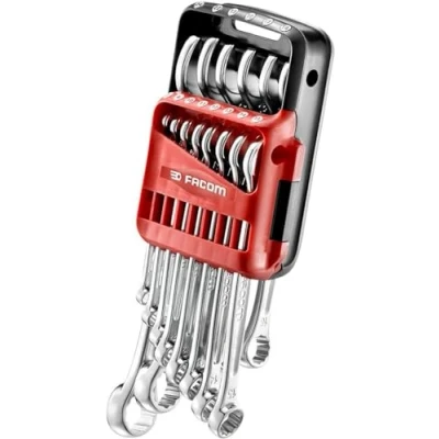 Image of Facom 440.JP14 440 Series Metric Combination Wrench Set, 14 Pieces