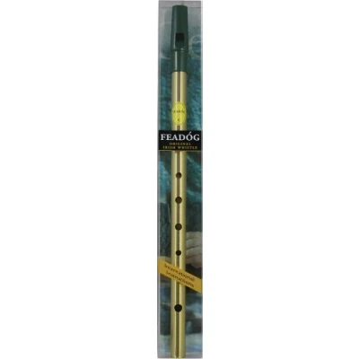Image of Feadog Whistles FW20A Brass C Whistle Pack
