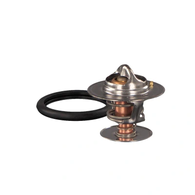 Image of 89TM8575AA, 928M8575AE, 948M8575AA Engine thermostat FEBI BILSTEIN 18979 92C with seal ring FORD: Escort 6, Transit Connect Mk1 Van