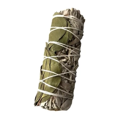 Image of VIE Smudge Stick, White Sage and Eucalyptus, 4&quot;, One Size