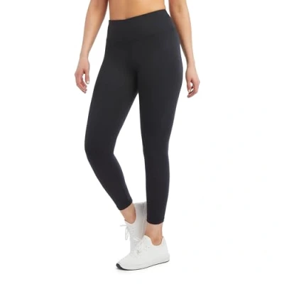 Image of Jockey Women&#039;s High Waist Interlock Leggings, Deep Black, XL