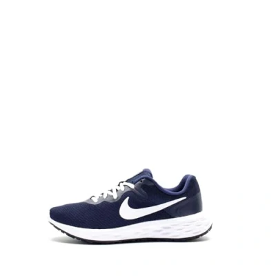 Image of Nike Men&#039;s Revolution 6 Nn Sneaker, Midnight Navy White Obsidian Ashen Slate, 6.5 UK