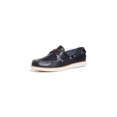 Image of Cole Haan Men&#039;s Grandpro Boat Shoe, Navy Blazer Ivory Madeira, 6.5 UK