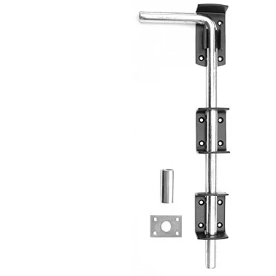 Image of Perry™ 450mm 18&quot; Traditional Garage Door Drop Bolts Galvanised PREPACKED