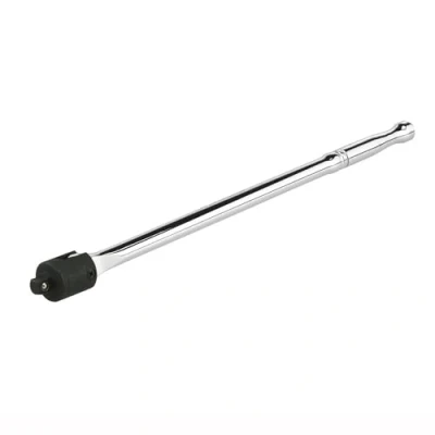 Image of NEIKO 00338A 3/8 Inch Drive Premium Breaker Bar, 15 Inches Long, Nut 180 Degree Flex Cr Mo Head with V Steel Construction
