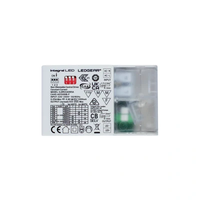 Image of Constant Current Adjustable Compact Driver 26 38W Integral LED