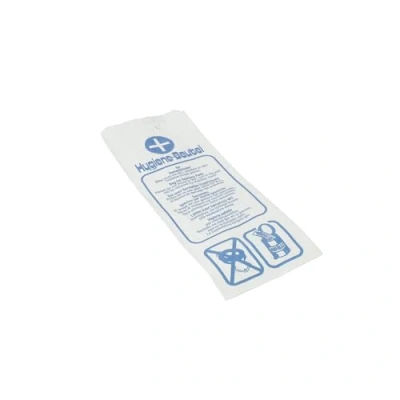 Image of Paper Bags for Sanitary DEISS Pack of 1000 Color: White