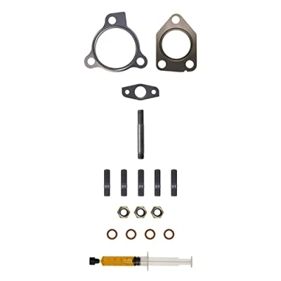 Image of 282314A610 Mounting Kit, charger AJUSA JTC12417 with studs, syringe oil gaskets/seals HYUNDAI: H 1 / i800 Travel