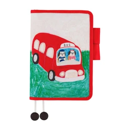 Image of Hobonichi Techo Original/Planner Cover [A6 Only] Keiko Shibata: Bus management by Mr. and Mrs. Inoue