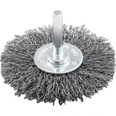 Image of York 70X10MM Shaft Mounted Rotary Wire Brushes 30SWG.