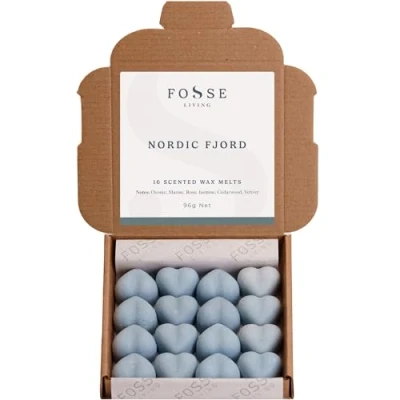 Image of Nordic Fjord Strong Scented Wax Melts 16 Pack The Gift for Every Occasion Made in UK