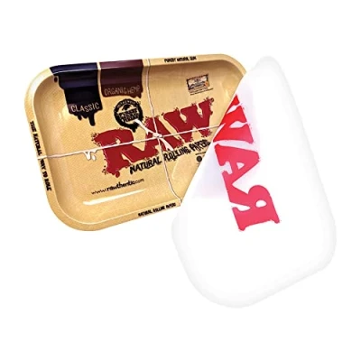 Image of RAW Rolling Tray with Silicone Cover 11&quot;x7&quot;