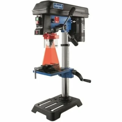 Image of Scheppach DP16SL 240 V Bench Drill with Cross Line Laser and Vice Blue