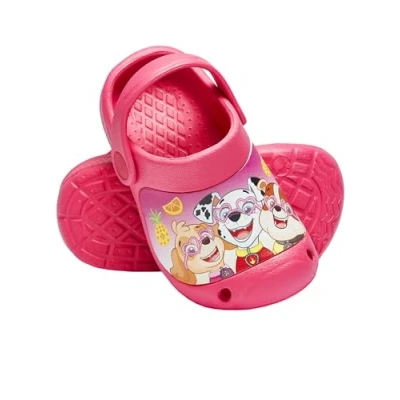 Image of Paw Patrol Shoes Girls Clogs Marshall and Skye Girls’ Sandals Summer Children’s Pink Size 9