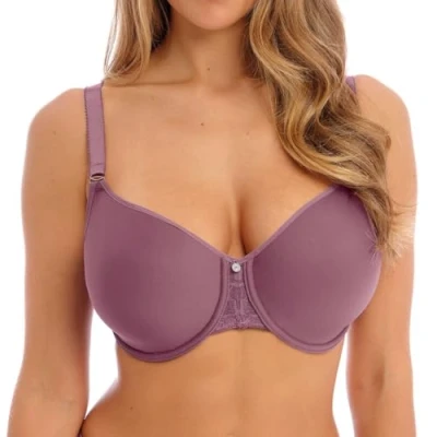 Image of Fantasie Women&#039;s Reflect Underwire Bandless Spacer T Shirt Bra, Heather, 38FF US